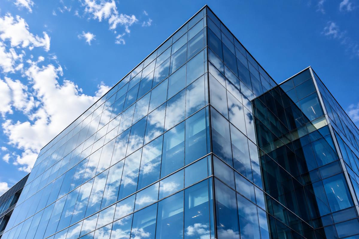 Modern commercial office building built by BuildCraft