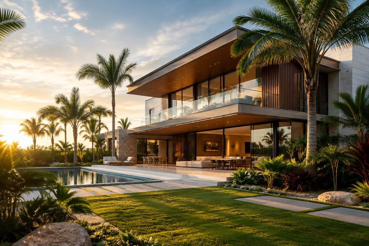 Modern residential villa built by BuildCraft